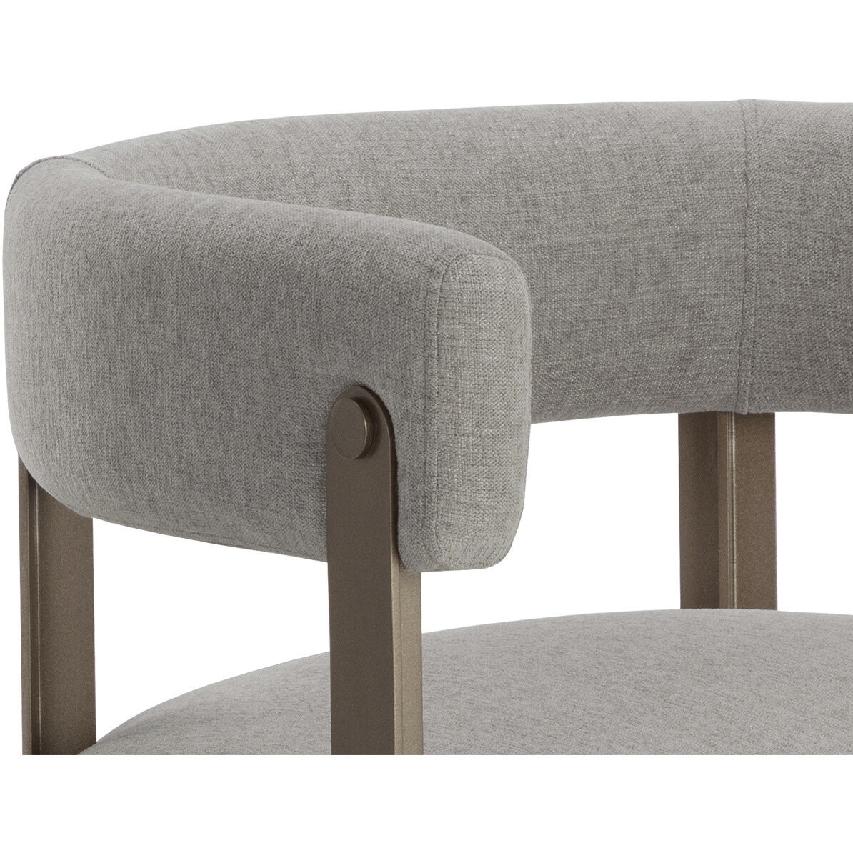 Mae Ernst Sandstone Dining Armchair